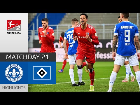 Darmstadt 98 Hamburger Goals And Highlights