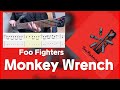 Foo fighters  monkey wrench bass cover tab