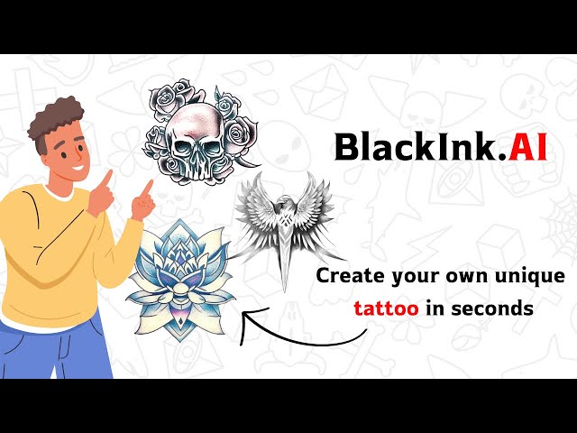 Anime Talking Ben Tattoo Idea - BlackInk AI