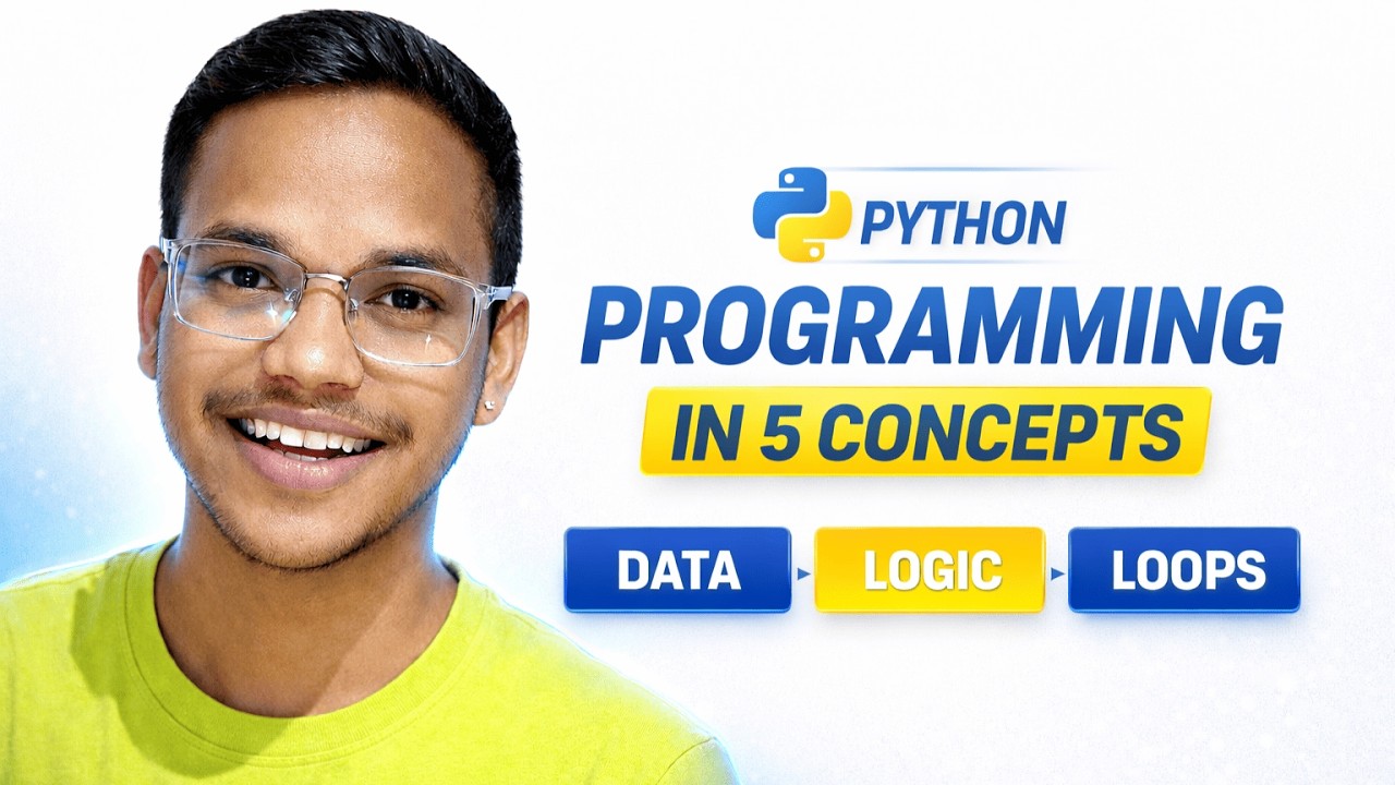 Python Programming for Industry, Not Exams | 5 Core Programming ...