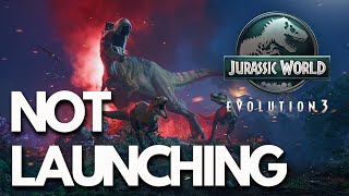 حل مشكلة Jurassic World Evolution 3: لا يتم تشغيلها/لن يتم تشغيلها على جهاز الكمبيوتر - Steam 🎮🔥 screenshot 3