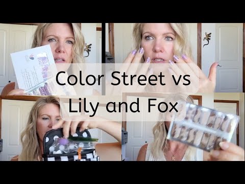 Lily And Fox Vs Color Street