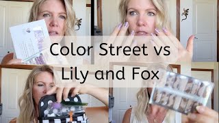 Color Street vs Lily & Fox | Battle of the Nail Strips