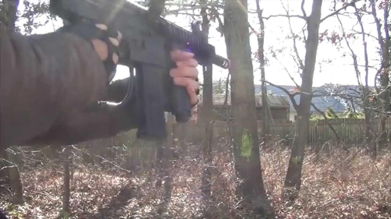 Spyder MR5 with Advanced E-Trigger Frame Fire Test (E-MR5) Paintball