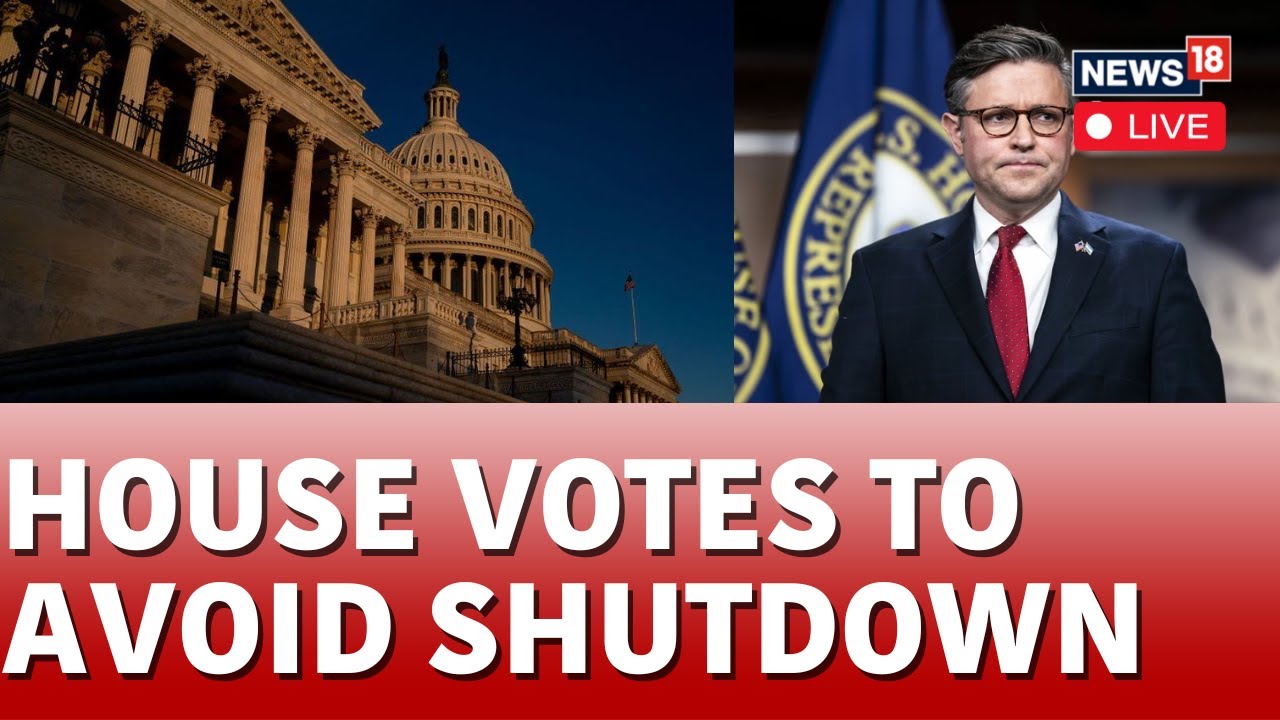 USA News LIVE US Congress Votes To Avoid Government Shutdown News