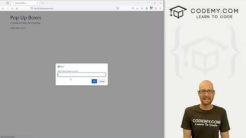 Popup Boxes - Javascript Programming 15