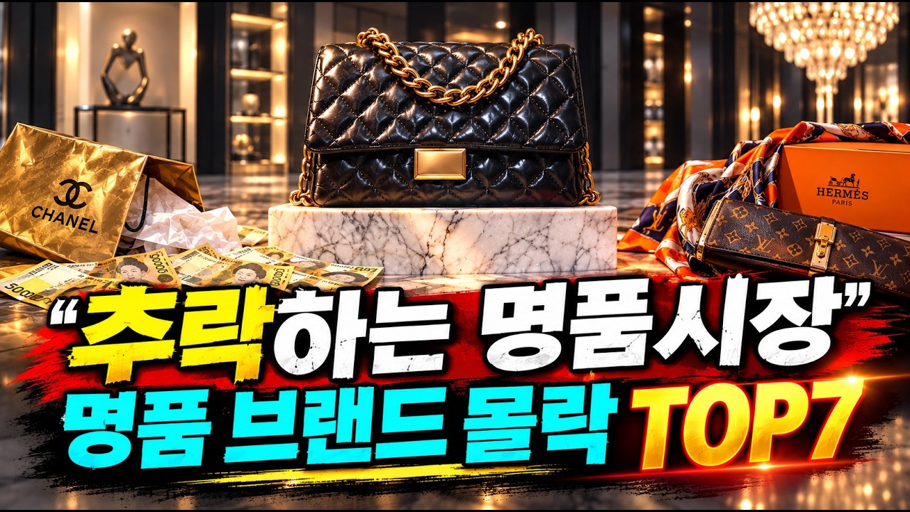 "디올도 무너졌다고? 디올은 7위입니다" 한국에서 매출 반토막 난 명품 TOP7