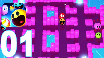 PAC-MAN Party Royale - Gameplay Walkthrough Part 1 - Tutorial (iOS)