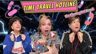 Go Back to 1989: Time Travel Hotline-The Flaming Hot Prank!