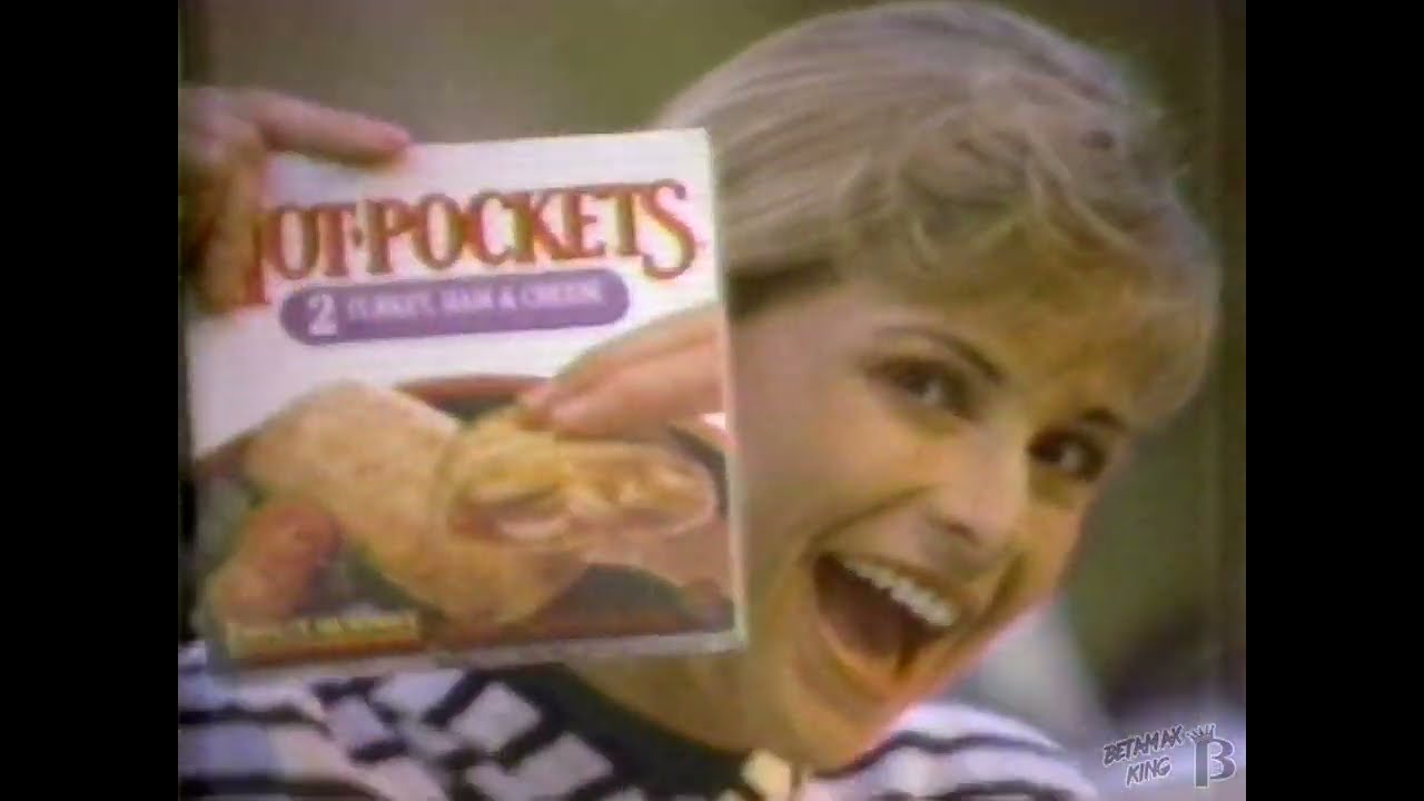 Video thumbnail — Hot Pockets Commercial 1992 (Jingle)