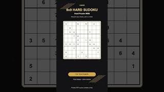 Hard Sudoku Challenge #088