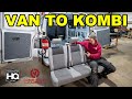 TRANSFORM YOUR VAN! HOW TO FIT KOMBI SEAT AND SEAT BELTS - VW T5/T6
