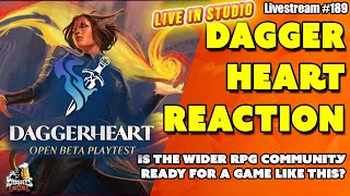 Daggerheart: First Reactions - Is the RPG community ready for a game like this? - Livestream #189