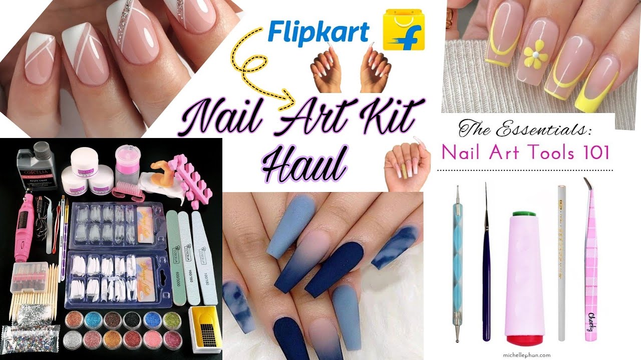 Flipkart Auraskin Artificial Nail Review+ DEMO | review + Demo | Reusable nails  Flipkart | - YouTube