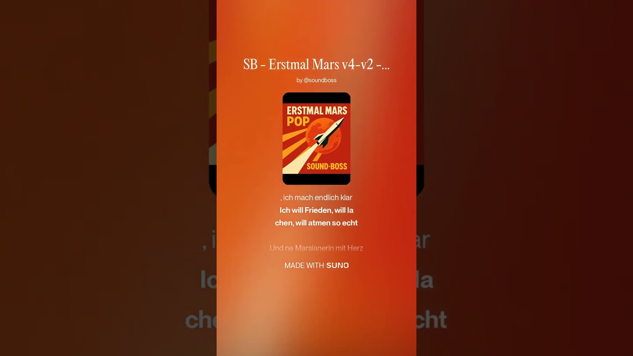 SB   Erstmal Mars v4 v2   Pop Melo