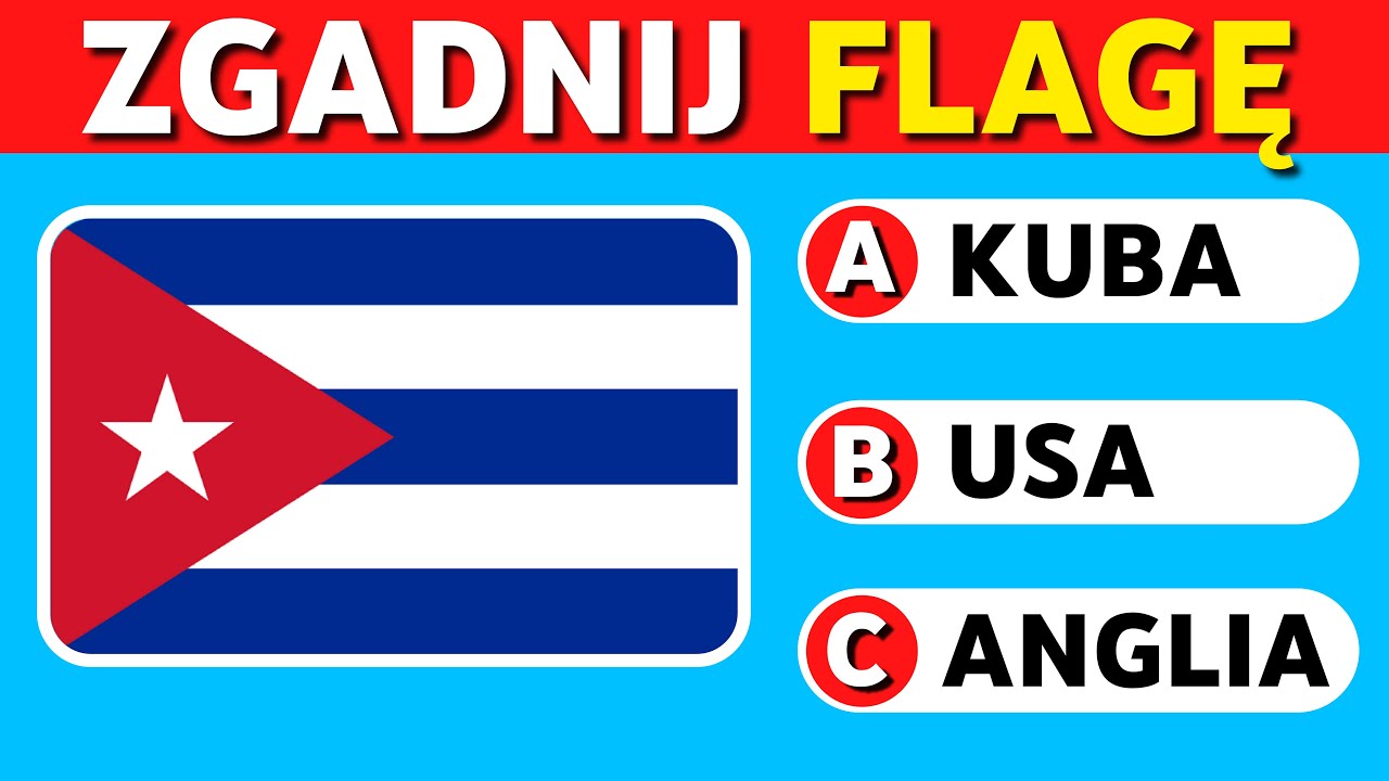 Czy Zgadniesz Kraj Po Fladze? 🚩🌍 - QUIZ ABC