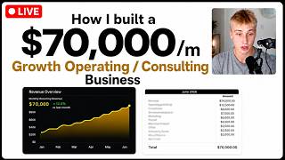 LIVE WEBINAR: how i built a $70k/m growth operating agency