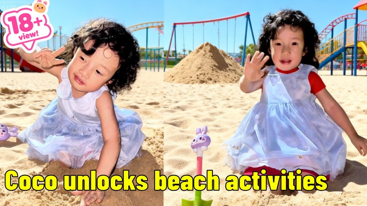 Kekai made good friends on the beach and even tried to sleep in the sand, it was so fun!