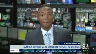 Sumner-Bonney Lake students return to school