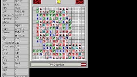 MinesweeperOfficial: World Record Intermediate Highest Density 95 Mines - Harryck Repse