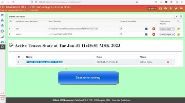 How to start Trace session for Firebird with HQbird