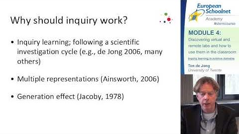 STEM | Module 4 | Virtual and remote labs | Inquiry learning
