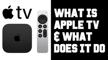 Apple TV What is it? What Does Apple TV Do? - Basic Tutorial Guide Walkthrough For Apple TV