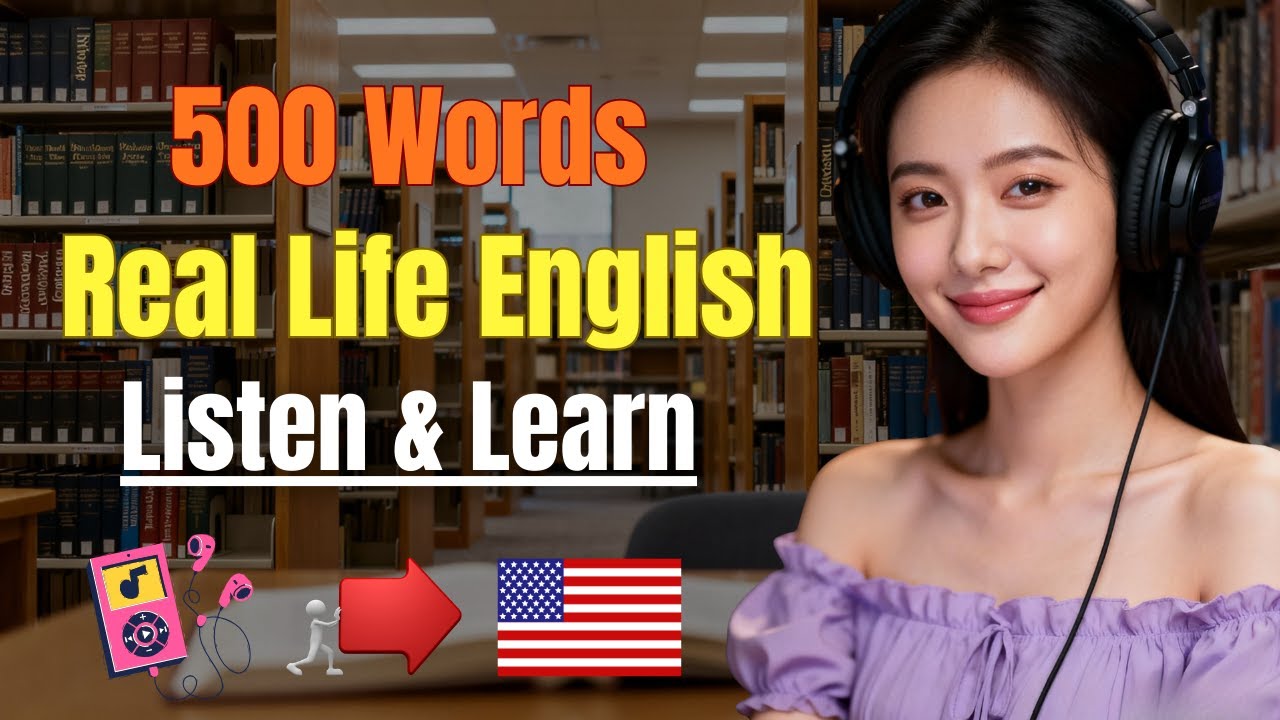500 Essential English Words for Daily Life | Speaking & Listening ...