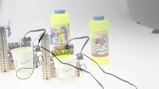 Makeblock Sensor Demo  Scene 10 Bubble Machine