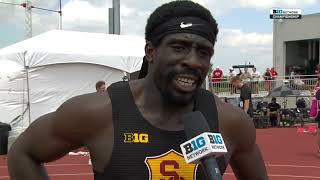 Men's 100m Final [NCAA #2 All-Conditions All-Time] - Big Ten Outdoor Champs 2026 [Full Race