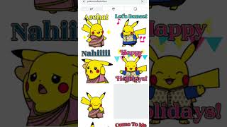 Just Search    #pokemonfestivities   in GIF Section Of Social Media
