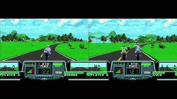 Road Rash 3 - Overclock video comparison