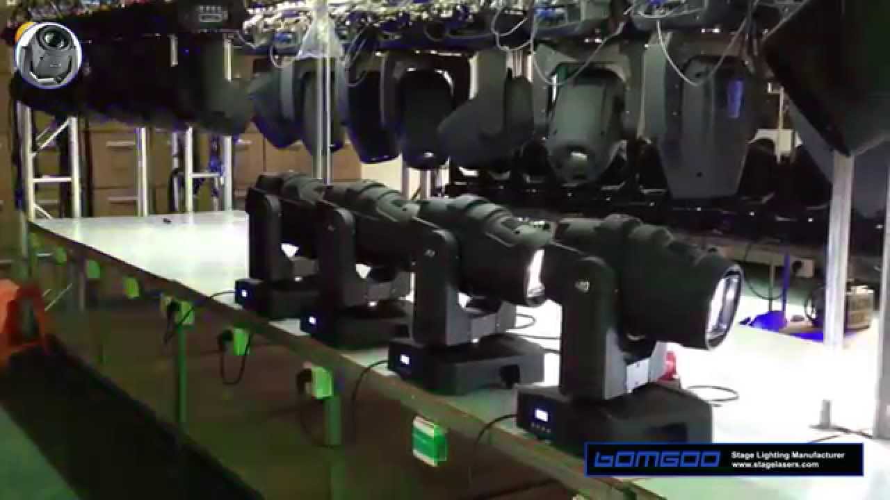 Factory Direct 60W LED Moving Head Beam light  Sharp lens & Bright USA Luminus Led 60W Moving Head