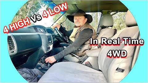 4 High vs 4 Low Explained for Beginners | When & How To Use 4WD Gears