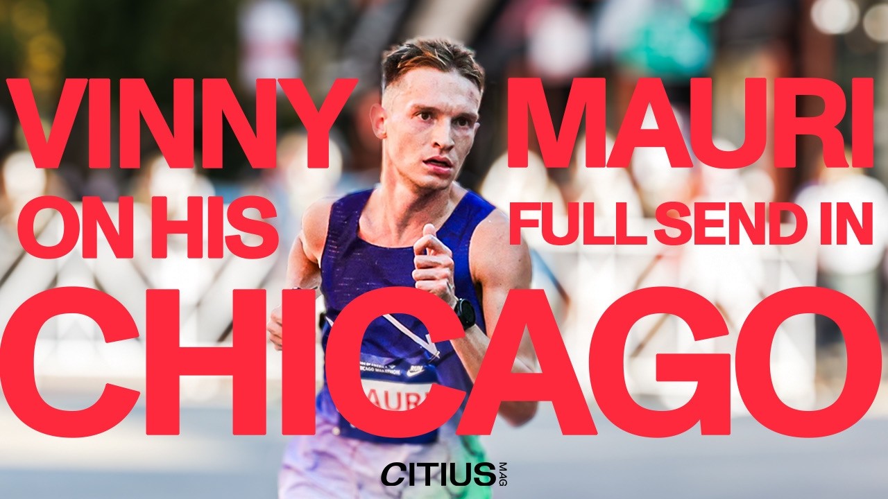 Vinny Mauri After Chicago Marathon | His Full Send, Stopping To Stretch And Still Running 2:06:45