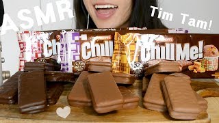 Asmr Tim Tam Chocolate Biscuits - Crunchy Eating Sounds