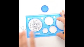 Geometry Spirograph Drawing Stencils Set Painting Template Art Cra