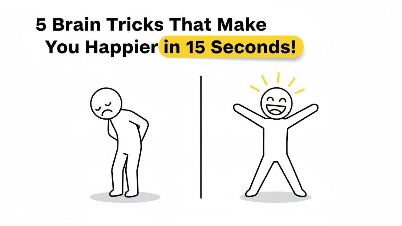 Five 15-Second Brain Tricks to Increase Your Happiness