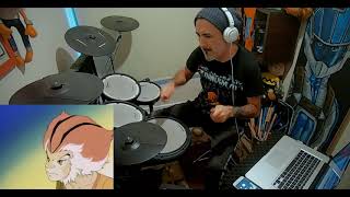 ThunderCats - Opening Theme - Drum Cover by @Atiliosanchezdrummer
