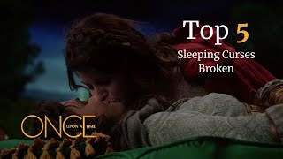 Top 5 Sleeping Curses Broken | Once Upon a Time
