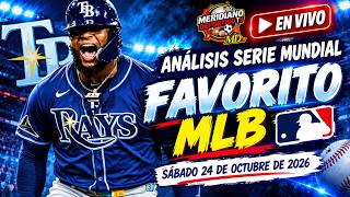 ⚾ ¡MLB HOY SERIE MUNDIAL! 🚨 FAVORITOS, PRONÓSTICOS Y PICKS DEL SÁBADO 24 DE OCTUBRE 🔥