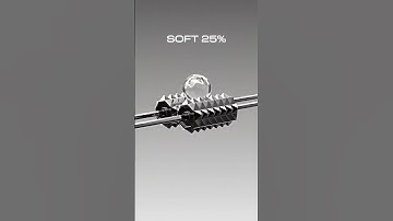 0% vS 100% Ball 3D Soft BodySimulation#blender #3danimation #simulation #satisfying #Minecraft#3d