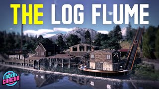 THE LOG FLUME  Realistic Planet Coaster Series  #8   Wilderview Mews