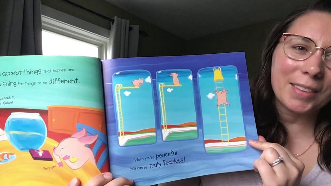 Peaceful Piggy Meditates Printable