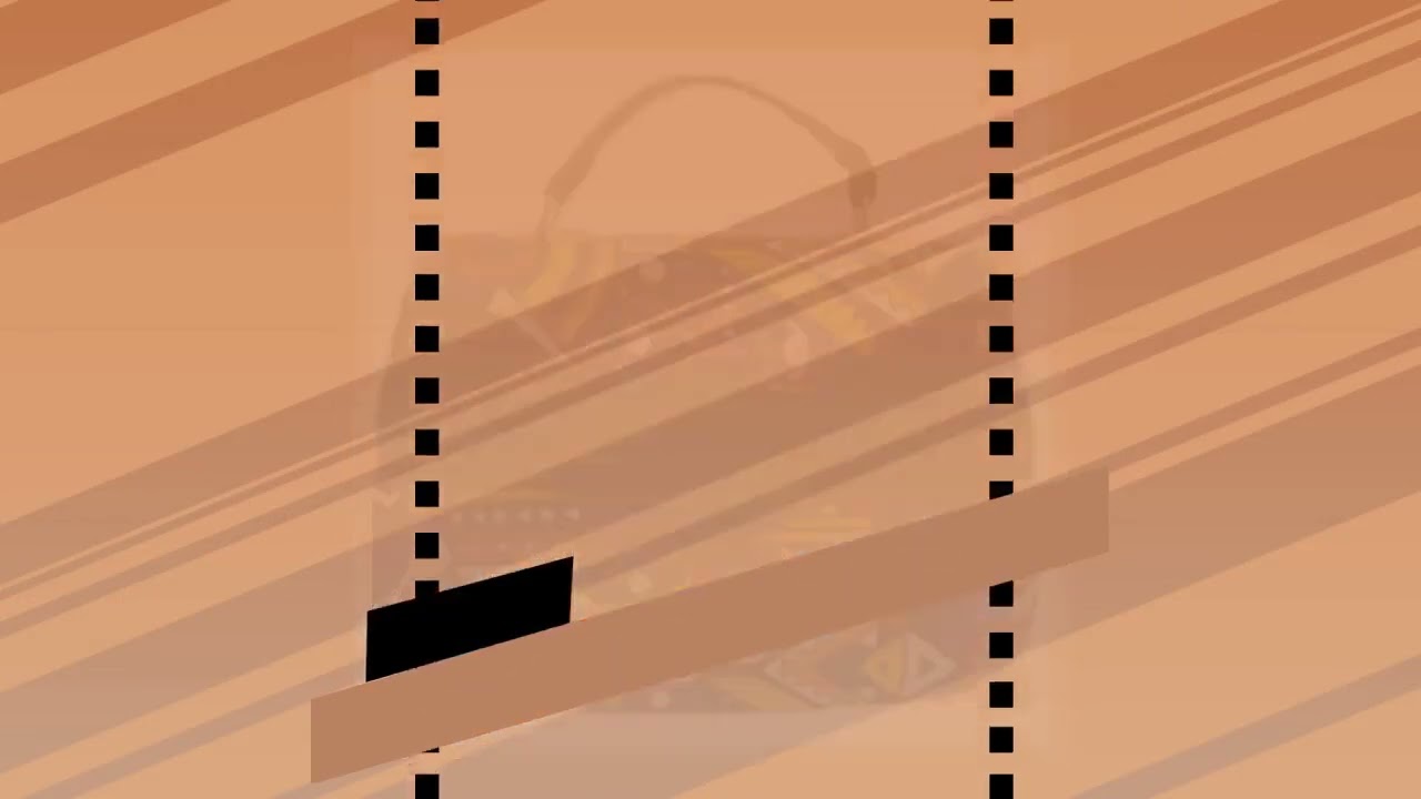 Handtasche Rougui - Exclusive handgefertigte Jute-Waxprint Tasche