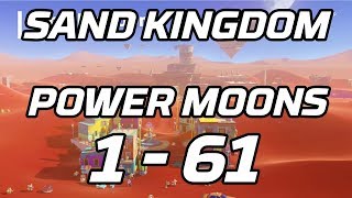 Super Mario Odyssey Sand Kingdom Power Moons 1 - 61 Guide