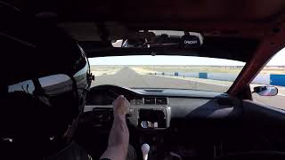 Buttonwillow Circuit 5-23-26 EG Hatch B18C 1:59.05 first session 7th lap. 