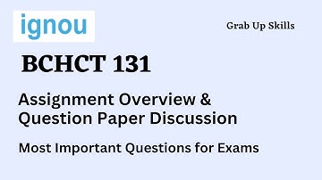 BCHCT 131 solved assignment | ignou BCHCT 131 Assignment | bchct 131 assignment for June 2023