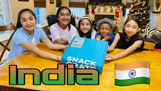 India Snack Crate Taste Test itsmelaarni