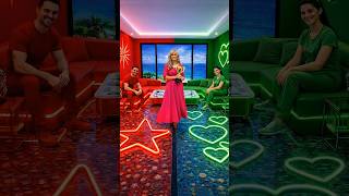 This Doublw Floor Is So Amazing ❤💚😱 star & heart epoxy floor🤩